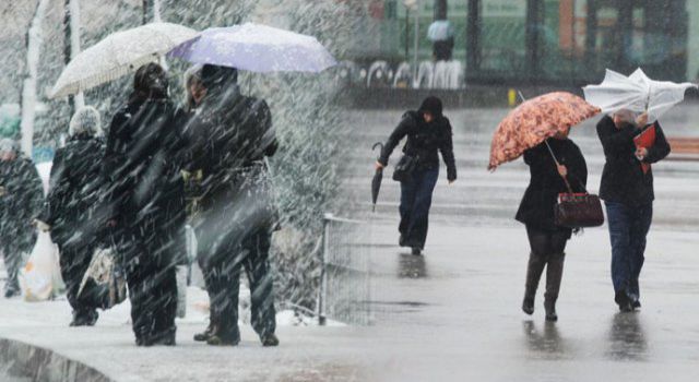 Meteoroloji duyurdu: Hem yağmur hem kar bekleniyor..