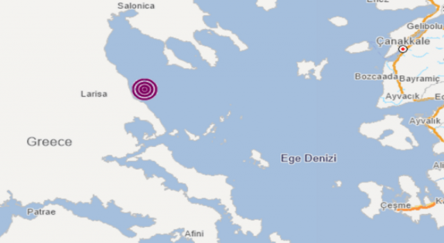 Son dakika...Ege'de 4.0 büyüklüğünde deprem!