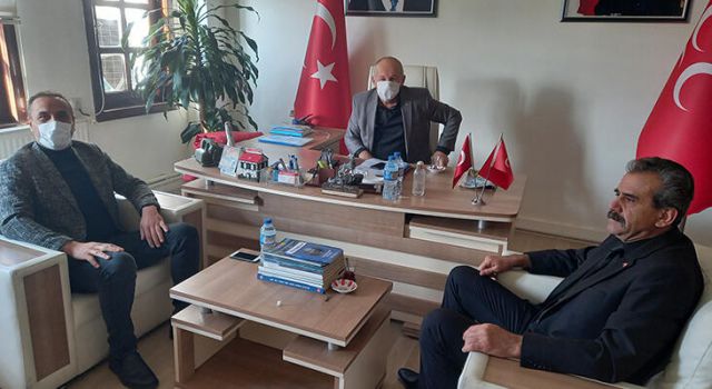 AK Parti ve MHP ilçe başkanları bir araya geldi