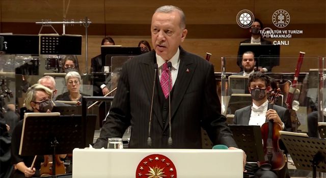 Cumhurbaşkanı Erdoğan: "Dünyanın sesi burada toplanarak içimizdeki tüm güzellikler notalara yansıyacaktır"