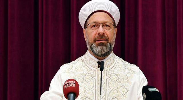 Diyanet İşleri Başkanı Erbaş'tan, Gaziantep yangını için başsağlığı mesajı