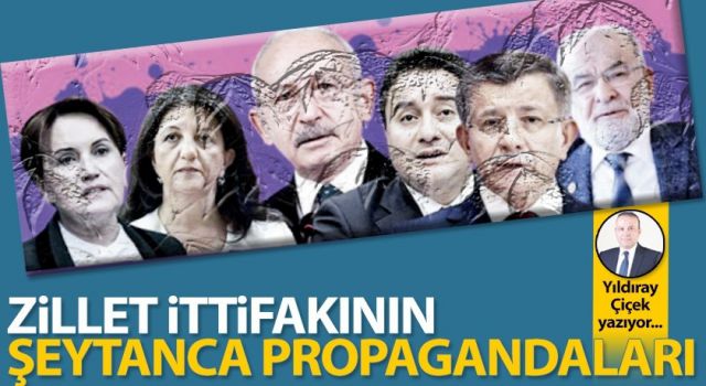 MHP'li Çiçek'ten: Zillet ittifakının şeytanca propagandaları