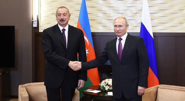 Aliyev ve Putin Türk-Rus Ortak Gözlem Merkezini görüştü