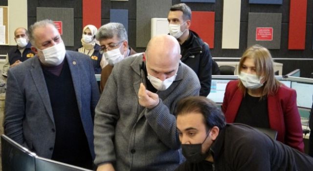 Bakan Soylu'dan Van'da 112 ziyareti