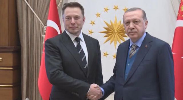 Cumhurbaşkanı Erdoğan Elon Musk ile görüştü