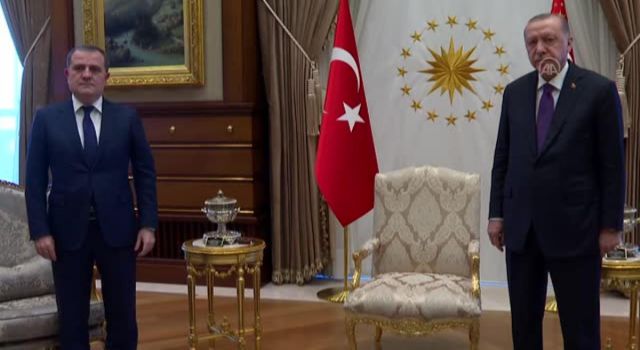 Cumhurbaşkanı Erdoğan, Azerbaycan Dışişleri Bakanını kabul etti