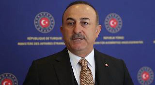 Çavuşoğlu, Fransız mevkidaşı ile görüştü