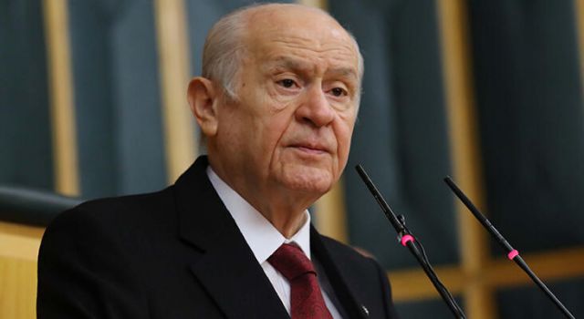 MHP Lideri Bahçeli: "Türklere ölüm sloganları atanlar, cami duvarlarına mavi boyayla haç resmi çizenler alçaktır, korkaktır, günahkârdır"