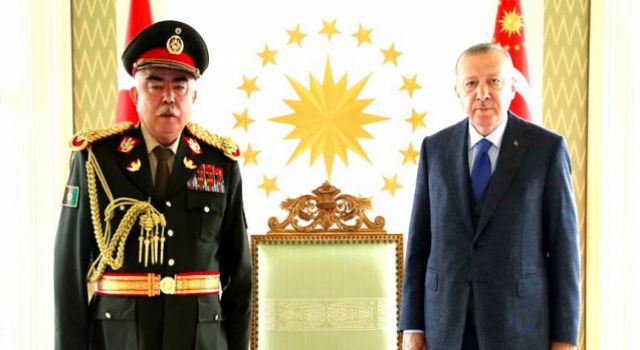 Cumhurbaşkanı Erdoğan, Raşid Dostum'u kabul etti