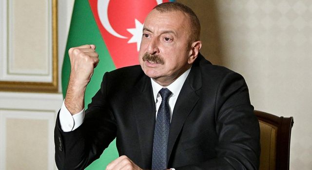 Azerbaycan Cumhurbaşkanı Aliyev, Şuşa'da yeni caminin temelini attı