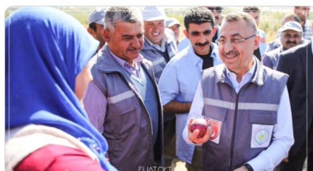 Cumhurbaşkanı Yardımcısı Oktay, Dünya Çiftçiler Günü'nü kutladı