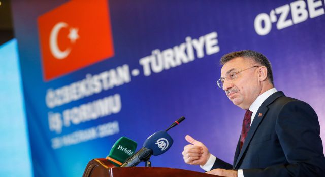 Fuat Oktay: "Özbek kardeşlerimiz ile Özbekistan-Türkiye İş Forumu’nu gerçekleştirdik"