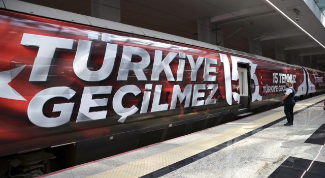 15 Temmuz Demokrasi ve Milli Birlik Treni Ankara'dan İstanbul'a doğru yola çıktı!