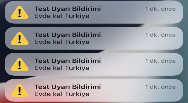 “Acil Durum Uyarısı” fena gerdi!