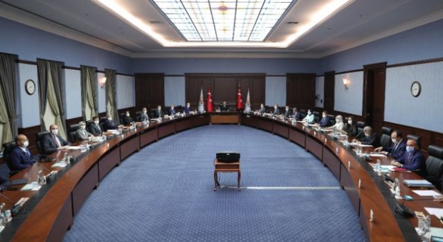 AK Parti MYK, Cumhurbaşkanı Erdoğan başkanlığında toplandı