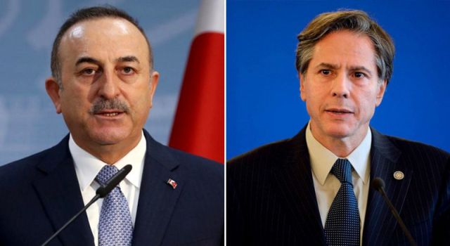 Çavuşoğlu ABD'li mevkidaşı Blinken'la telefonda görüştü