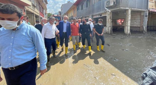 Son dakika: AK Partili Kurtulmuş'tan sel bölgesinde önemli açıklamalar