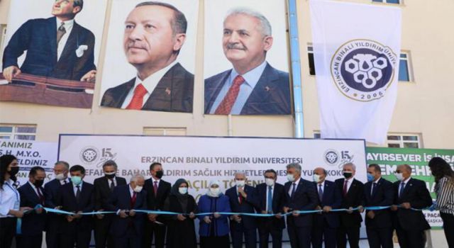 AK Parti Genel Başkanvekili Binali Yıldırım, annesinin adı verilen yüksekokulun açılışında konuştu