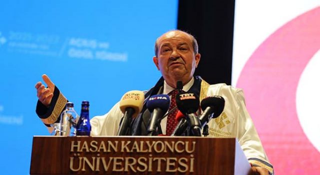 KKTC Cumhurbaşkanı Tatar: "Benim yolum Türk'ün yoludur, Türkiye ile birlikte yürüme yoludur"