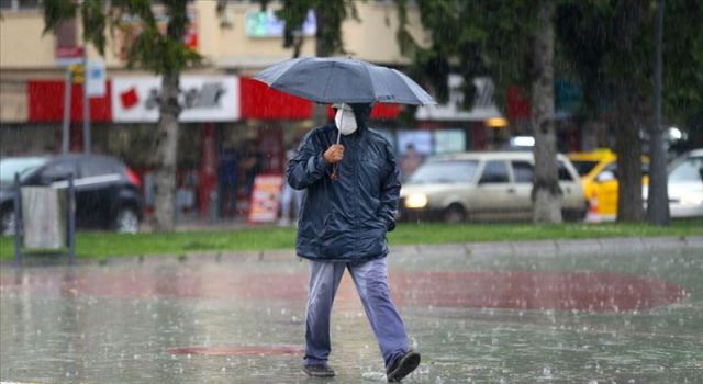 Meteoroloji uyardı: Sağanak yağış uyarısı