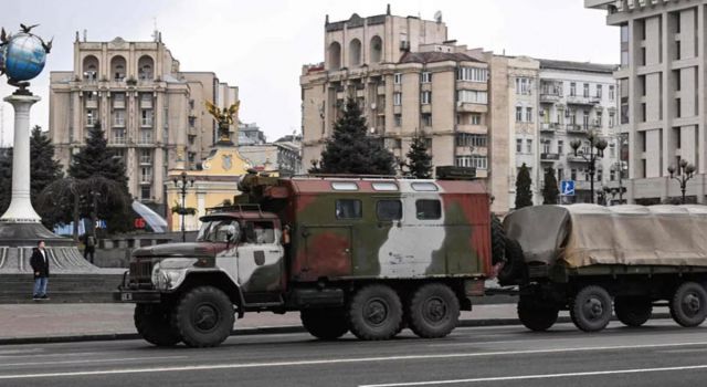 Rus birlikleri Kiev merkeze doğru ilerliyor