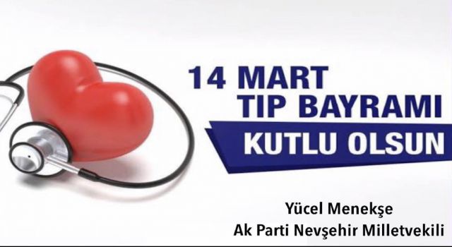 AK Parti'li Menekşe'den '14 Mart Tıp Bayramı' paylaşımı