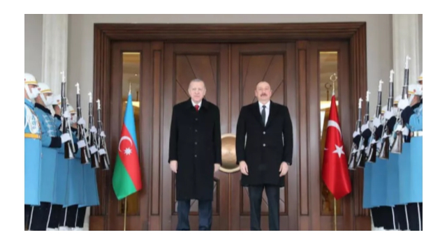 Cumhurbaşkanı Erdoğan, Aliyev ile görüştü