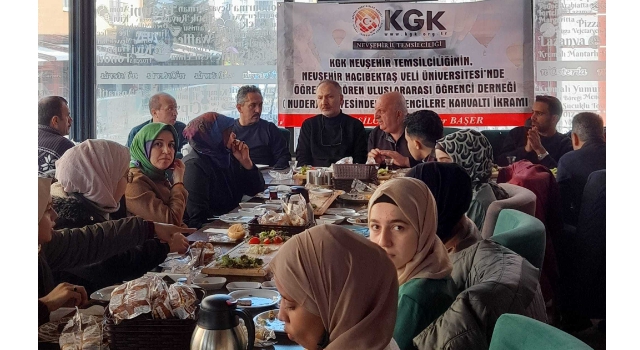 KGK Nevşehir’de yabancı öğrencileri bir araya getirdi!