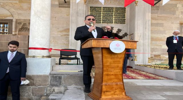 AK Parti'li Menekşe: "En kıymetlimiz, Manevi hazinemiz Kurşunlu Camii"