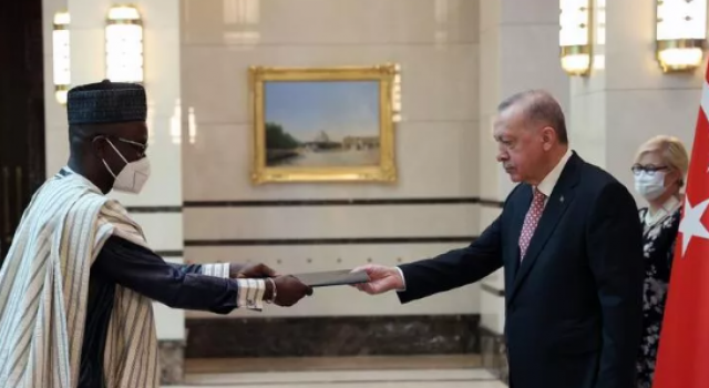 Cumhurbaşkanı Erdoğan, Mali Büyükelçisi Coulibaly ile görüştü