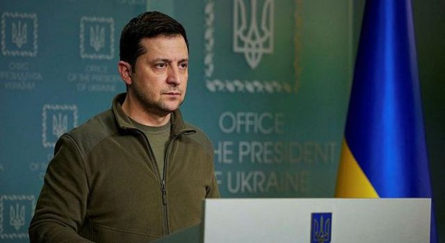 Zelenskiy: "Rus ordusu uzun süredir hazırlıklarını sürdürdüğü Donbass Bölgesi saldırılarına başlandı"