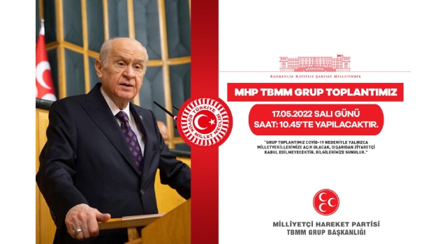 MHP TBMM Grup Toplantısı yarın yapılacak!