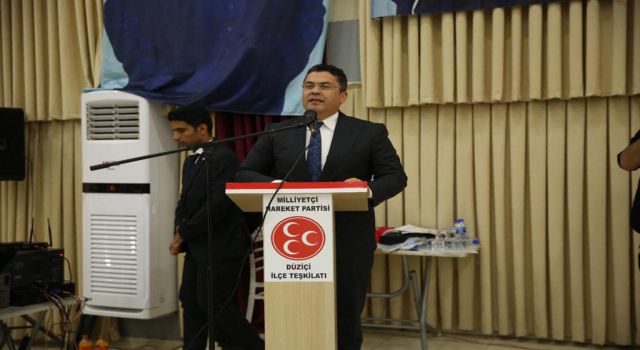 MHP'li Ersoy: "Düziçi, 2023'ün Lider Ülke Türkiye'sine giden yolda Türkmen Beyi'nin, Liderinin emrinde inançla yürüyor"