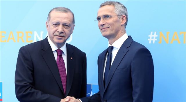 Cumhurbaşkanı Erdoğan, NATO Genel Sekreteri Stoltenberg ile görüştü