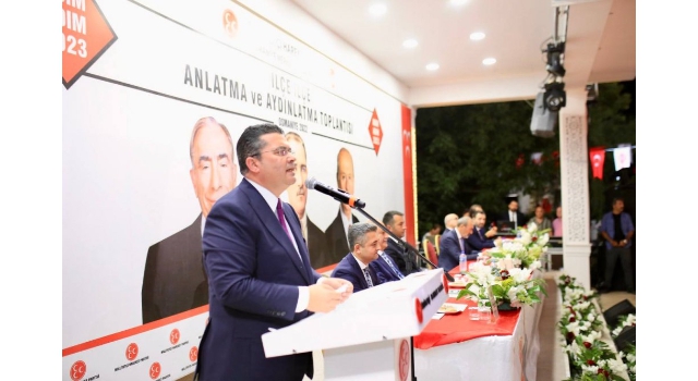 Osmaniye'de "Adım Adım 2023; İlçe İlçe Anlatma ve Aydınlatma" Programı gerçekleşti