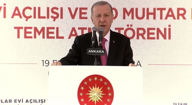 Cumhurbaşkanı Erdoğan'dan 19 Ekim Muhtarlar Günü Mesajı