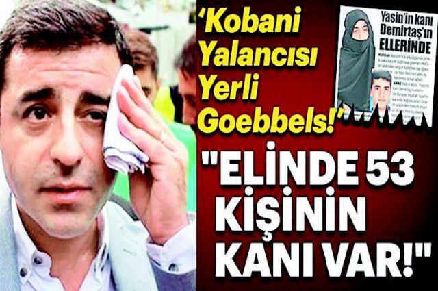 Kobani ve 15 Temmuz alçaklığı aynı elin oyunudur!