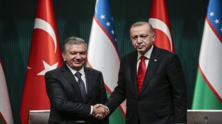 Cumhurbaşkanı Erdoğan, Özbekistan mevkidaşı Mirziyoyev ile telefonda görüştü