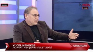 AK Parti'li Menekşe, TvNev’in hayata geçmesinde emeği geçen herkese ve hemşehrilerine teşekkür etti