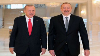 Cumhurbaşkanı Erdoğan ile Azerbaycan Cumhurbaşkanı Aliyev görüştü