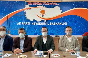 AK Parti'li Menekşe: 22 Şubat’ta gerçekleştireceğimiz il kongremiz öncesi istişarelerde bulunduk