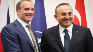 Çavuşoğlu İngiliz mevkidaşı Raab ile görüştü