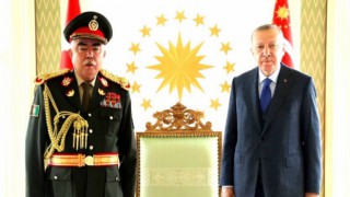 Cumhurbaşkanı Erdoğan, Raşid Dostum'u kabul etti