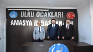 Amasya Ülkü Ocaklarında bayrak değişimi