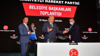 Belediye başkanları toplantısı, Devlet Bahçeli başkanlığında yapıldı