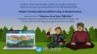 Ülkü Ocakları, 'Hayme Ana'dan Öğütler' isimli çocuk kitabını tanıttı