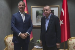 Cumhurbaşkanı Erdoğan, Karadağ Cumhurbaşkanı Cukanoviç'le bir araya geldi