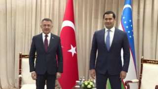 Cumhurbaşkanı Yardımcısı Fuat Oktay, Özbekistan Başbakan Yardımcısı Umurzakov ile görüştü