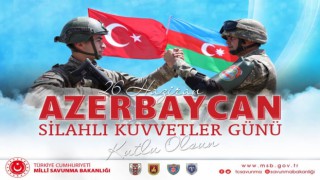 Milli Savunma Bakanlığı, Azerbaycan Silahlı Kuvvetler Günü'nü kutladı