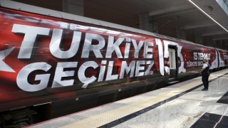 15 Temmuz Demokrasi ve Milli Birlik Treni Ankara'dan İstanbul'a doğru yola çıktı!